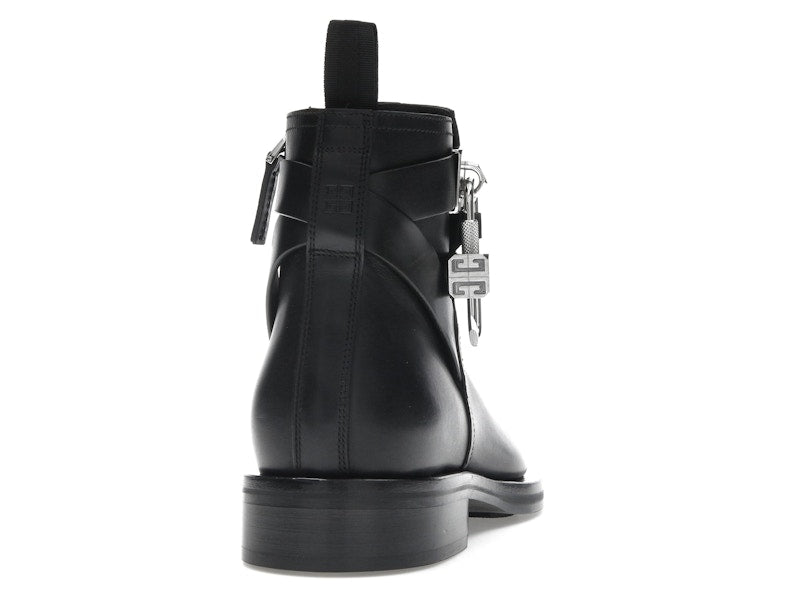 Givenchy Lock Ankle Boots Black
