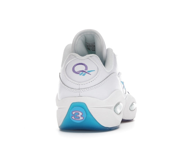 Reebok Question Low Radiant Aqua Hyper Purple