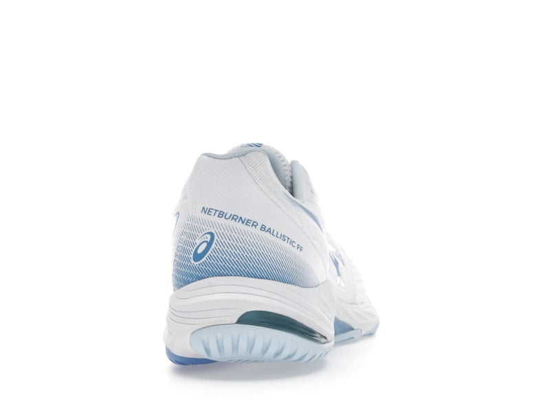 ASICS Netburner Ballistic FF 3 White Blue Coast (Women's)