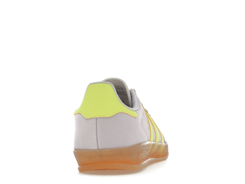 adidas Gazelle Indoor Silver Dawn Solar Yellow (Women's)