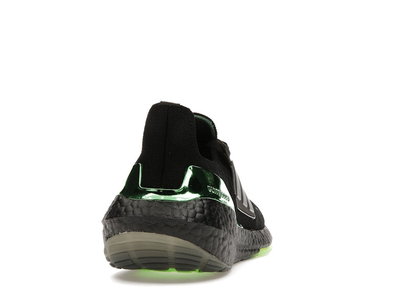 adidas Ultra Boost 22 Black Iron Metallic Beam Green
