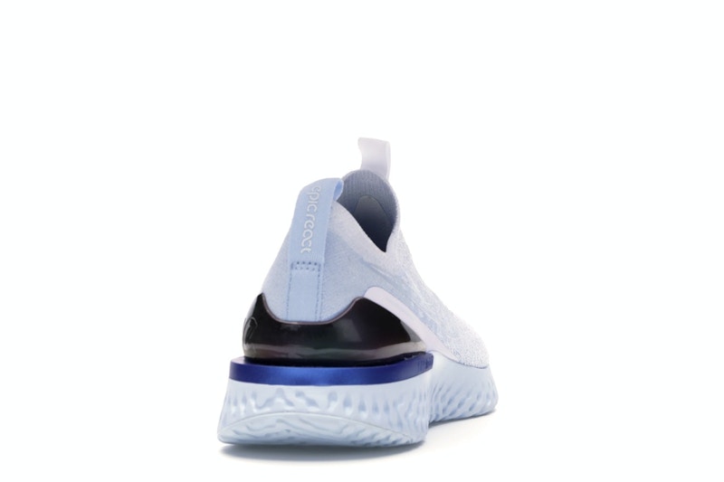 Nike Epic Phantom React Flyknit White Hydrogen Blue (Women's)