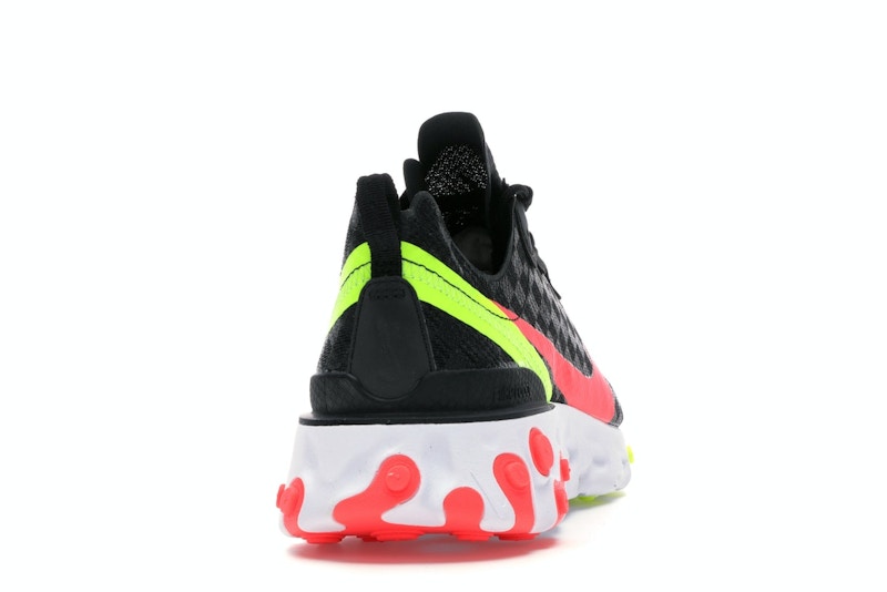 Nike React Element 55 Black Crimson Volt
