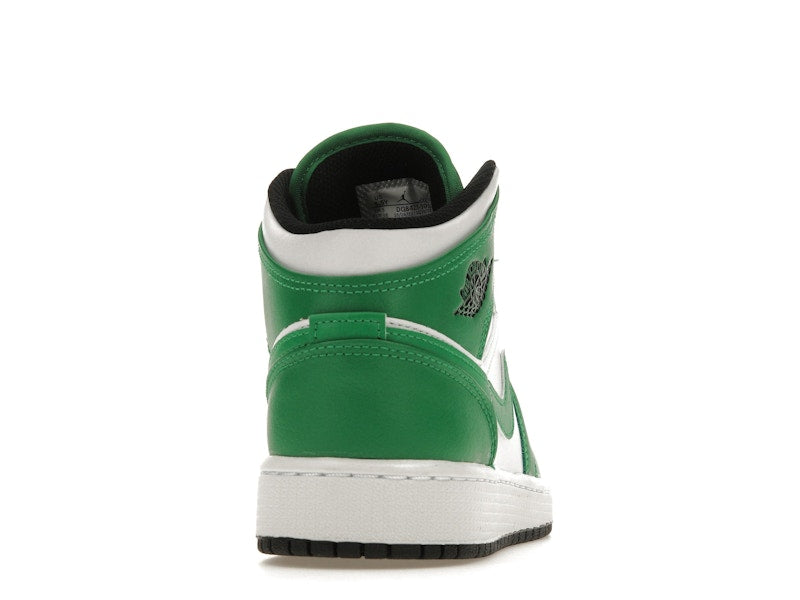 Jordan 1 Mid Lucky Green (GS)