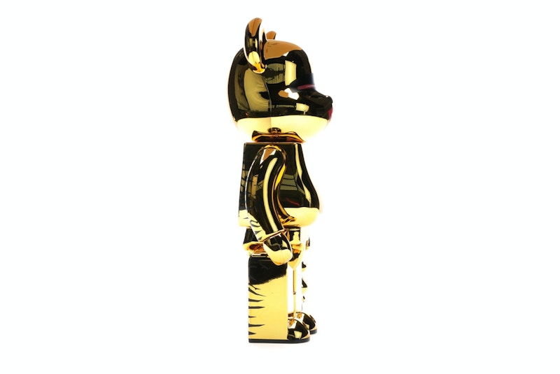 Bearbrick x Tyga x Hajime Sorayama 100% & 400% Set Gold