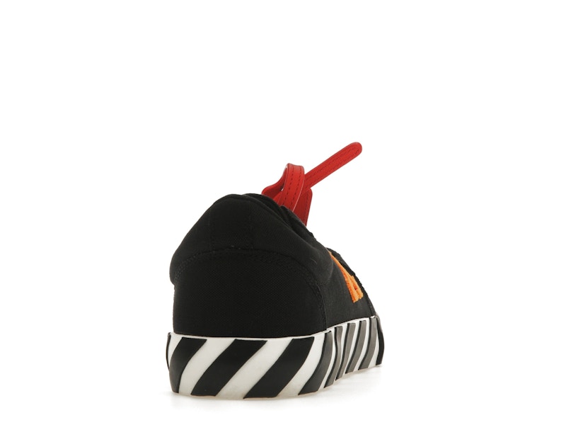 OFF-WHITE Vulcanized Low Black Orange Canvas