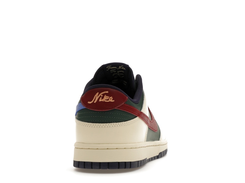 Nike Dunk Low Retro From Nike To You Fir Green