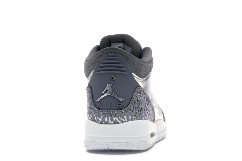 Jordan 3 Retro Premium Heiress Metallic Silver (GS)