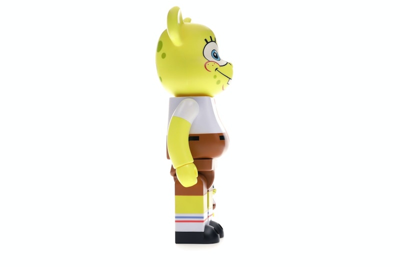 Bearbrick Spongebob 100% & 400% Set Yellow