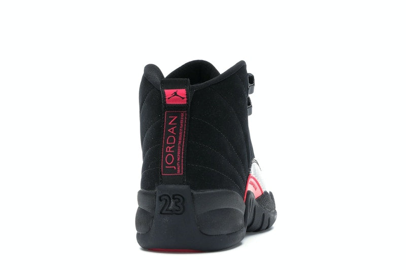 Jordan 12 Retro Black Rush Pink (GS)