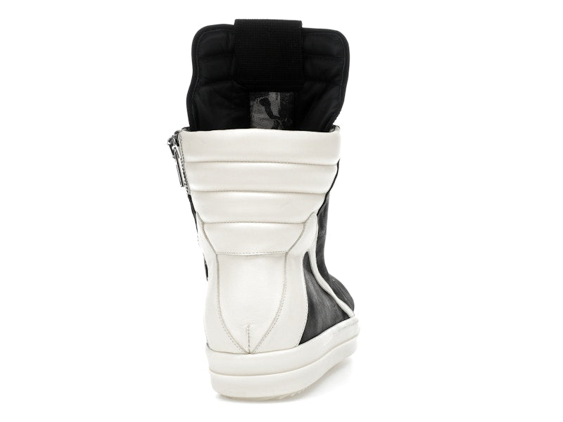 Rick Owens Geobasket High Black Milk