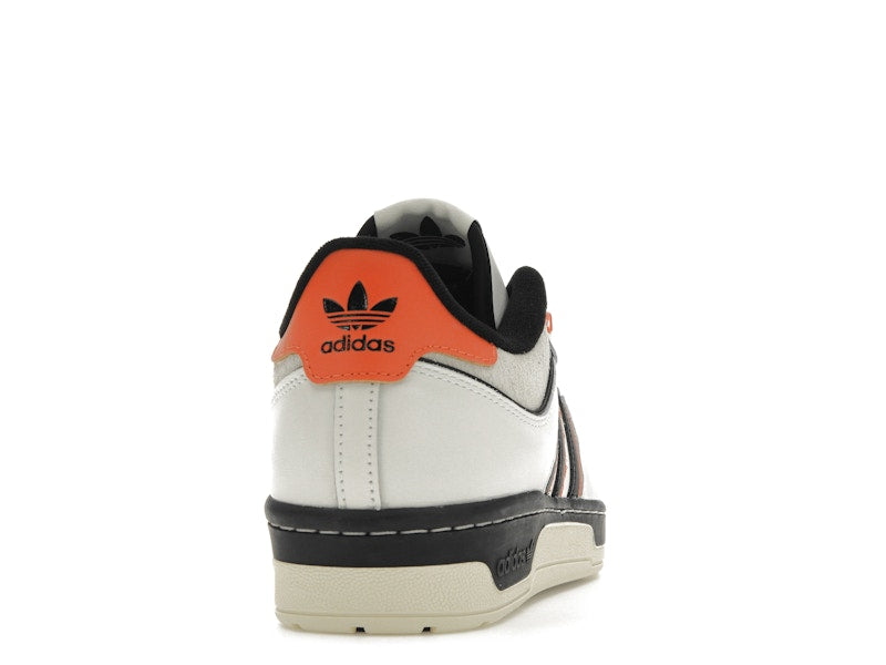 adidas Rivalry 86 Low White Black Semi Impact Orange