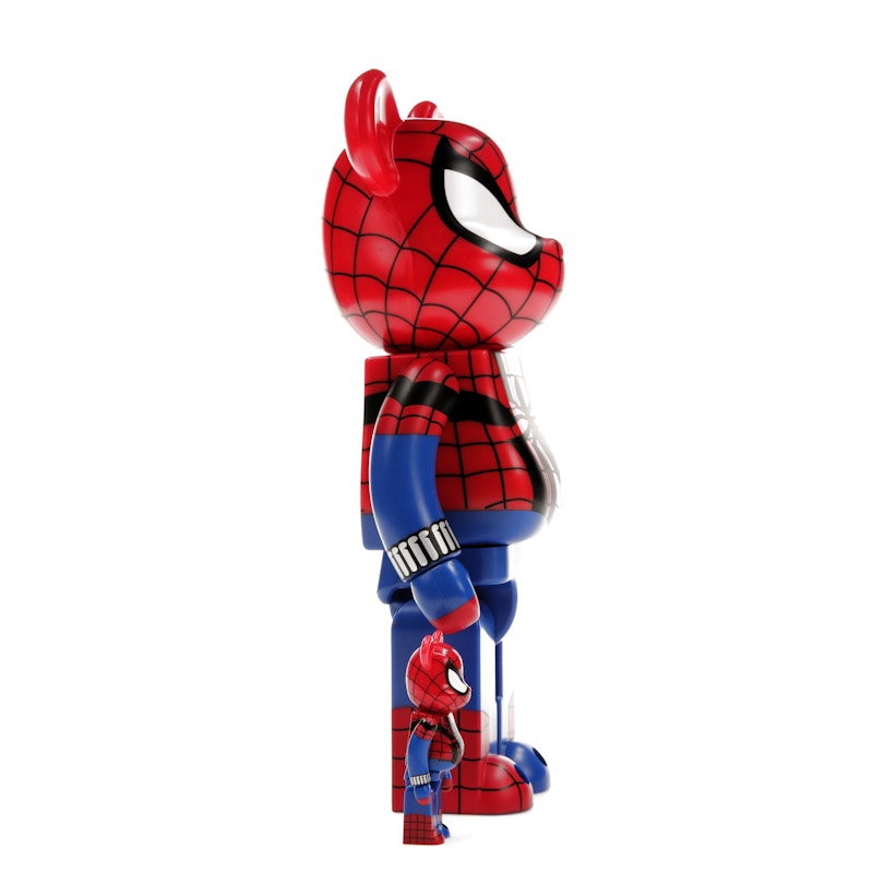 Bearbrick x Marvel Spider-Man (Ben Reilly) 100% & 400% Set