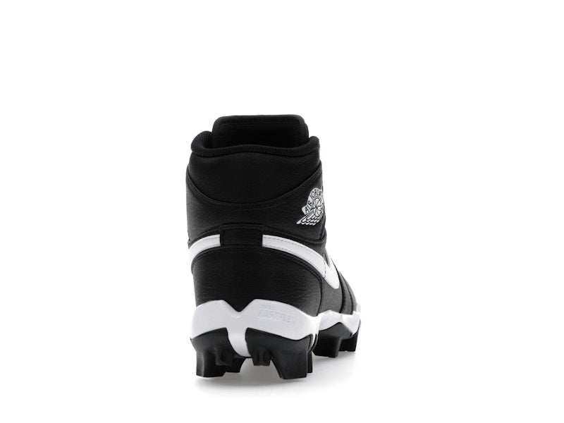 Jordan 1 Mid Cleat Black White (GS)