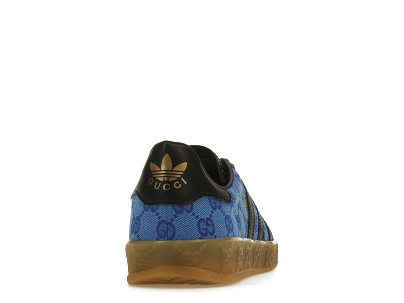 adidas x Gucci Gazelle Blue GG Monogram