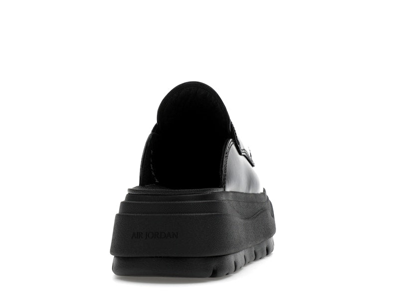 Jordan Mule Black Metallic Silver (Women's)