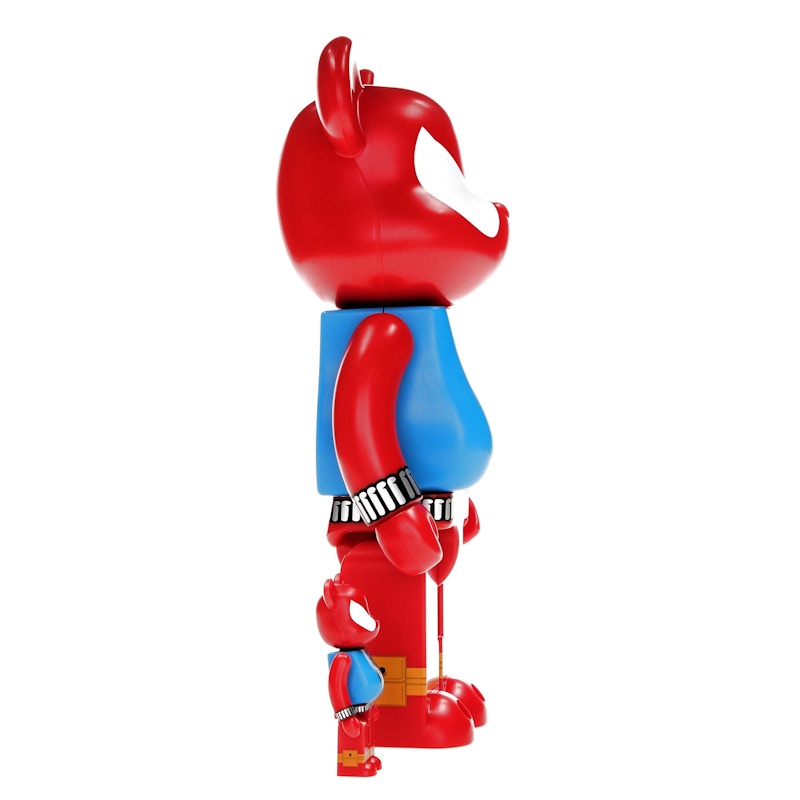 Bearbrick x Marvel Spider-Man Scarlet Spider 100% & 400% Set
