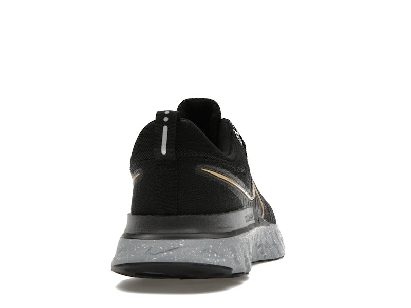 Nike React Infinity Run Flyknit 2 Black Gold