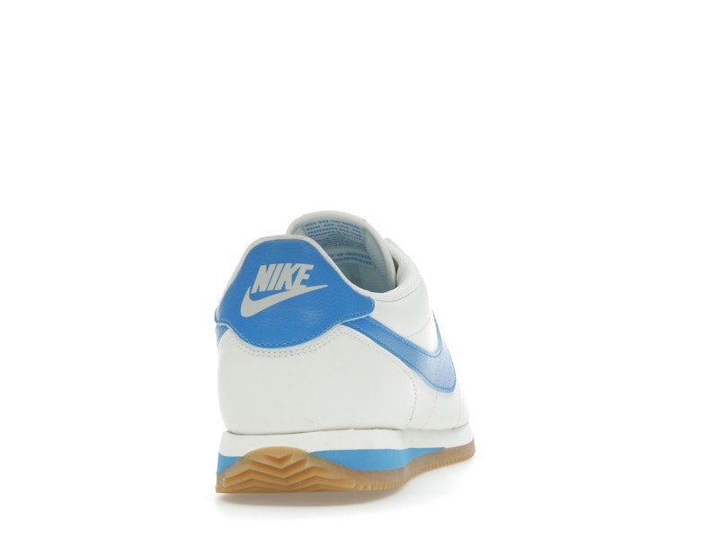 Nike Cortez Leather Sail Gum Yellow Light Photo Blue