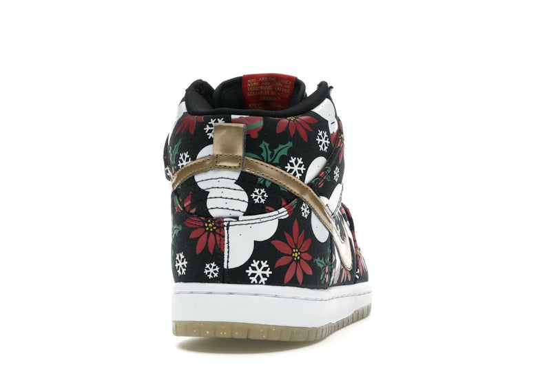 Nike SB Dunk High Concepts Ugly Christmas Sweater Black (Special Box)