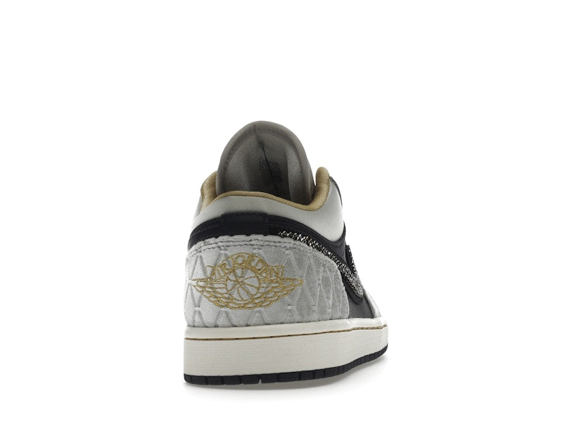 Jordan 1 Low Beaded Swoosh
