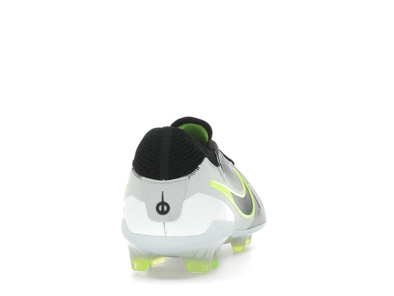 Nike Tiempo Legend 10 Elite FG Metallic Silver Volt Black