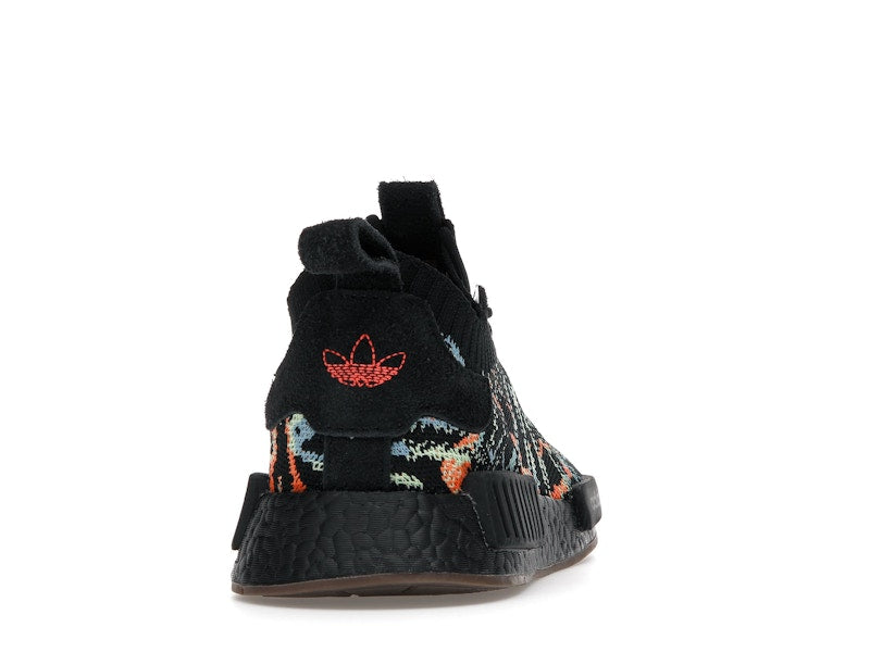 adidas NMD R1 Primeknit Black Multicolor