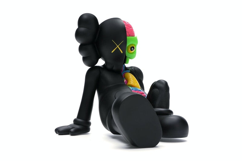 KAWS Resting Place Vinyl Figure Black
