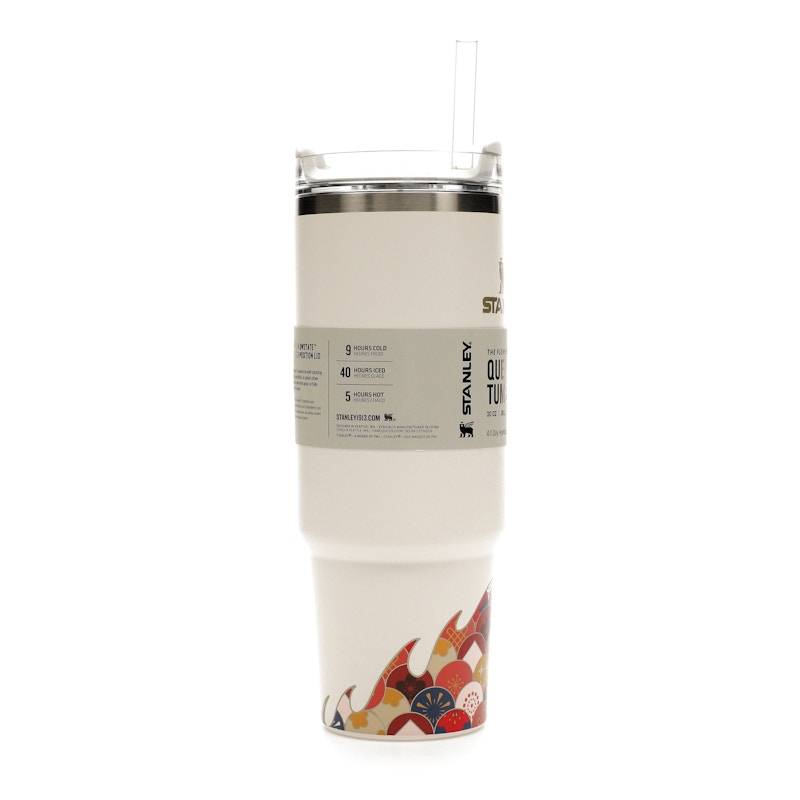 Stanley The Lunar New Year Limited Edition Flowstate Quencher 30oz Tumbler Cream Dragon