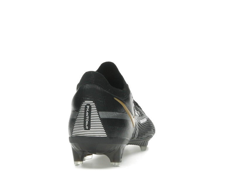 Nike Phantom GT2 Elite FG Black Metallic Dark Grey Metallic Gold