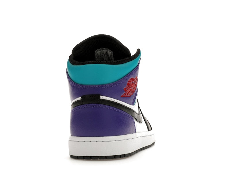 Jordan 1 Mid Court Purple Tropical Twist