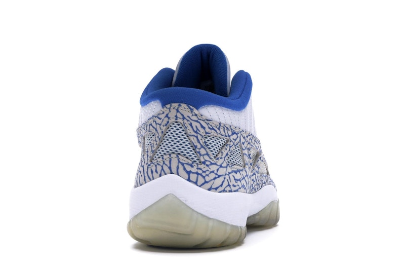 Jordan 11 Retro Low IE White Argon Blue
