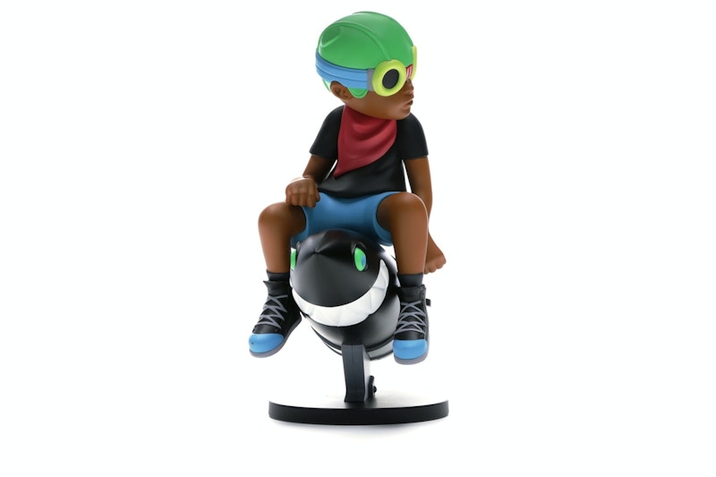 Hebru Brantley x Billionaire Boys Club x Bait Beyond The Beyond Fly Boy Figure 9 Inches Black/Multi