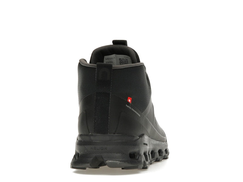 On Running Cloudroam Waterproof Black Eclipse