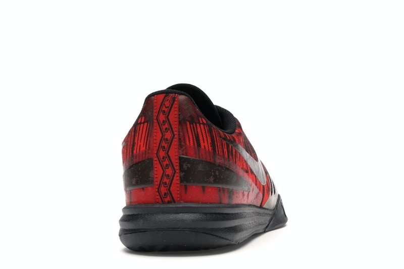 Nike KB Mentality Black Metallic Gold Chilling Red