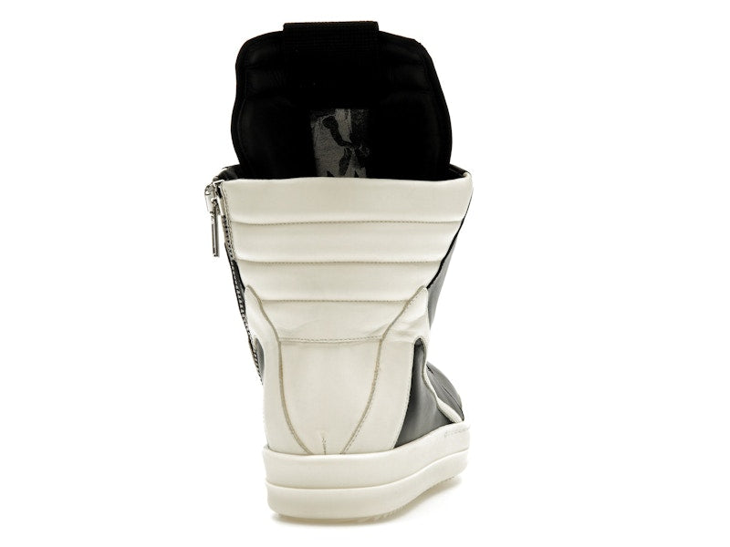 Rick Owens GeoBasket Oversized Eylet Black Milk