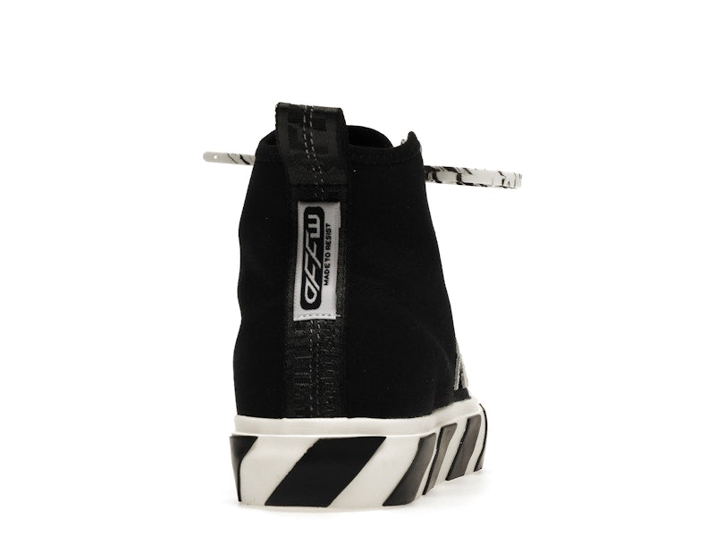 OFF-WHITE Vulcanized Mid Top Black White