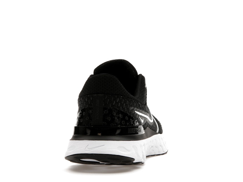 Nike React Infinity Run Flyknit 3 Black White