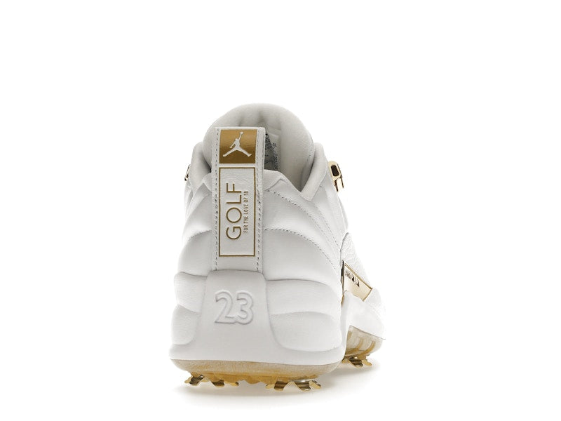 Jordan 12 Golf Metallic Gold