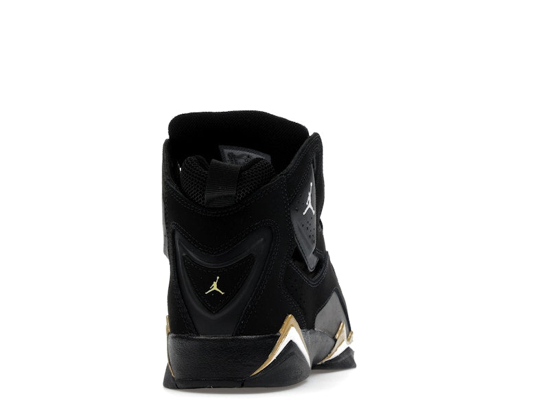 Jordan True Flight Black Metallic Gold White (GS)