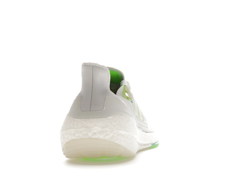 adidas Ultra Boost 22 White Bliss Blue Solar Green