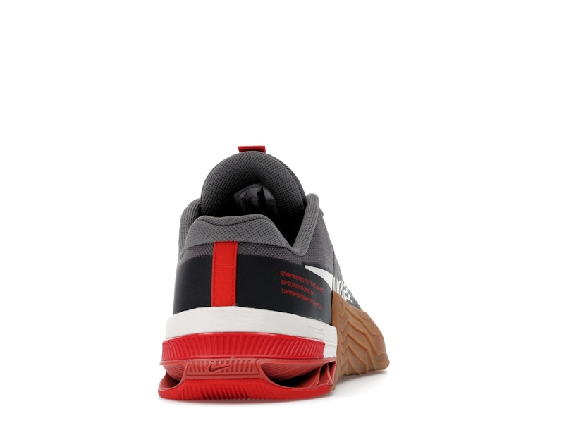 Nike Metcon 8 Flat Pewter Flat Pewter Light Crimson Gum