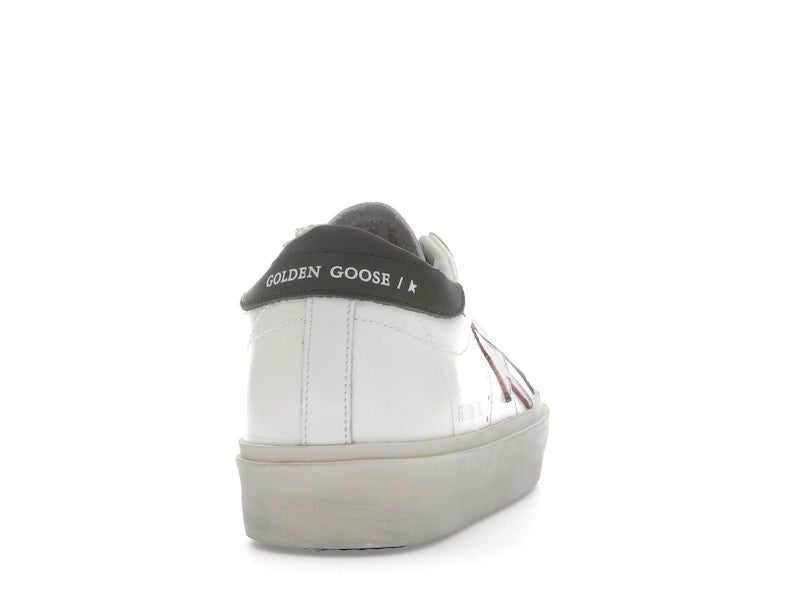Golden Goose Hi Star White Pink Silver (Women's)