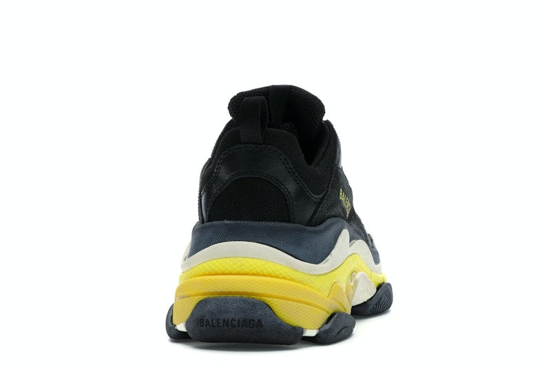Balenciaga Triple S Black Yellow (Women's)