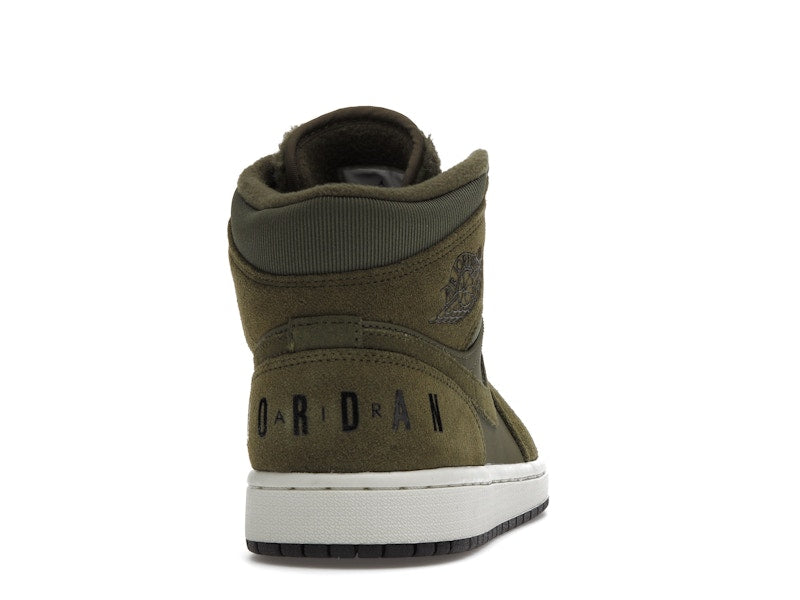 Jordan 1 Mid Olive Canvas (2018)