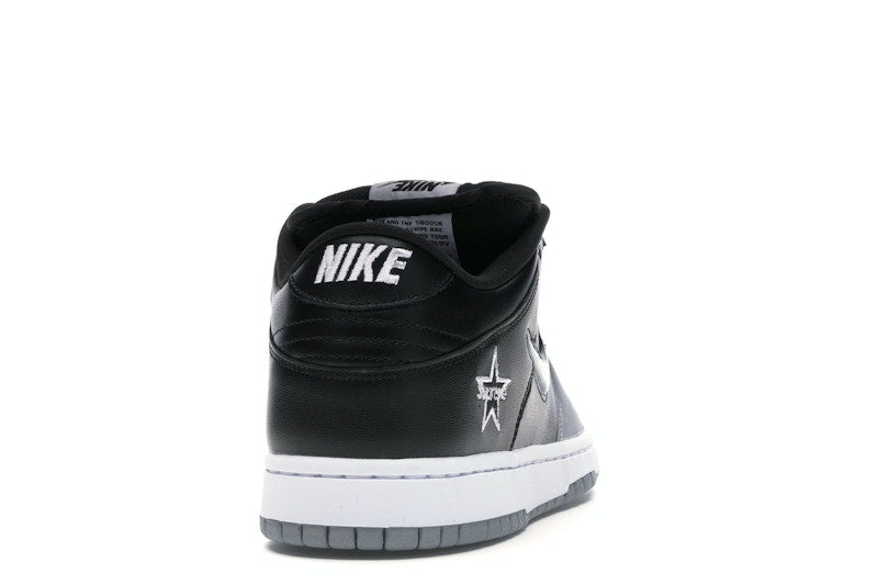 Nike SB Dunk Low Supreme Jewel Swoosh Silver