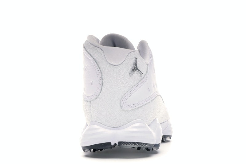 Jordan 13 Retro Golf Cleat White Black