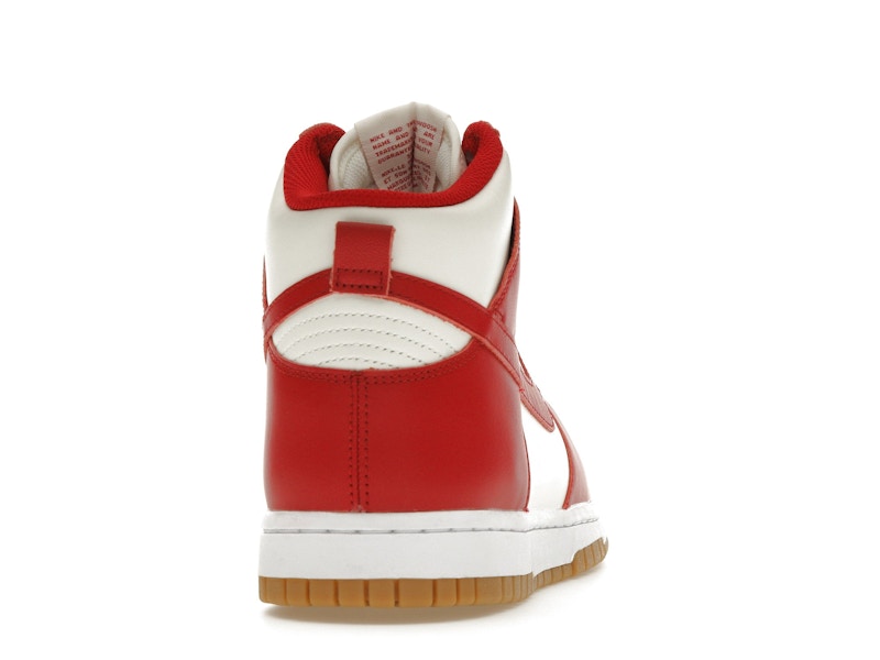 Nike Dunk High Sail Gym Red Gum (Women's)