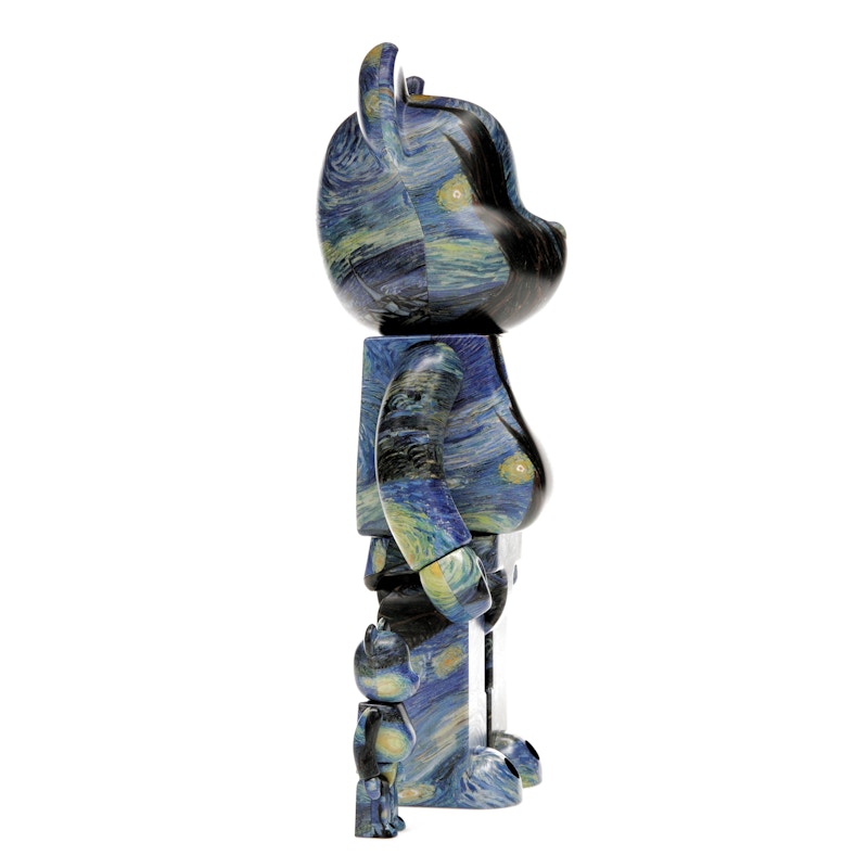 Bearbrick Vincent van Gogh The Starry Night 100% & 400% Set