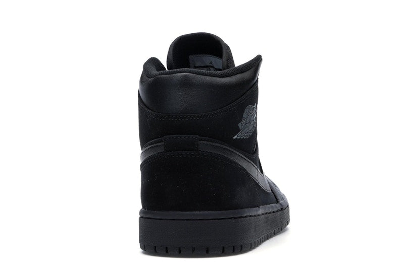 Jordan 1 Mid Triple Black (2018)
